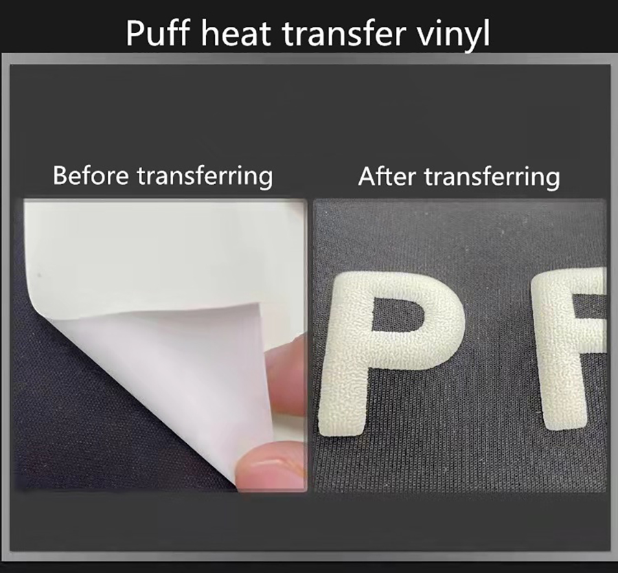 Puff heat transfer labels printer for t-shirtsingleim (3)
