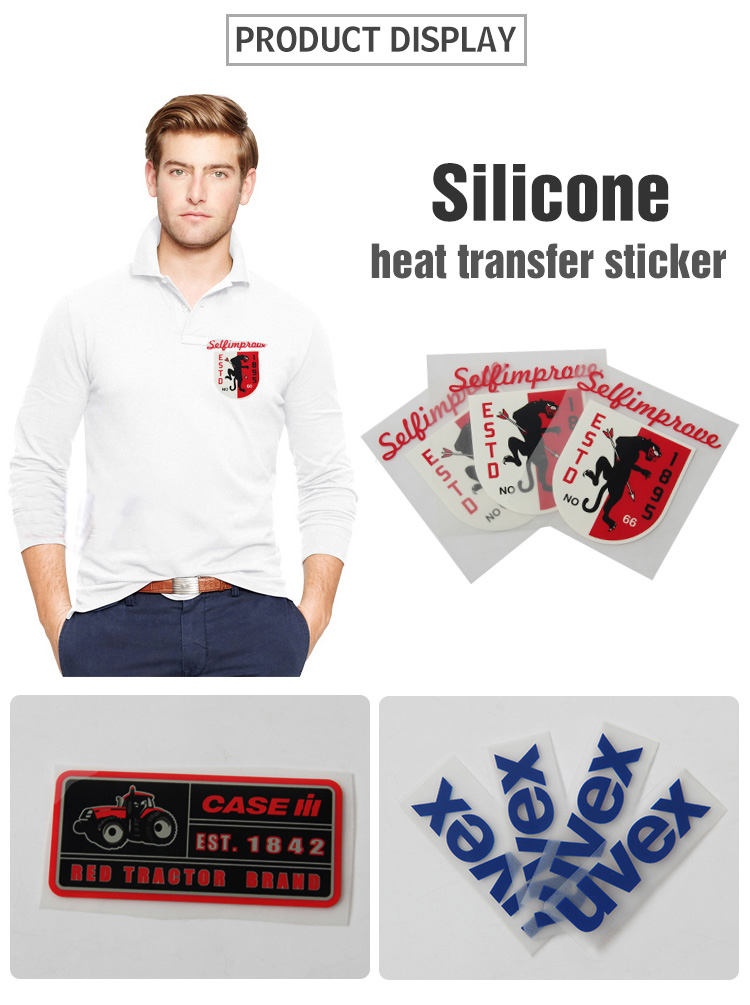 Screen printing 3D thick silicone rubber heat transfer